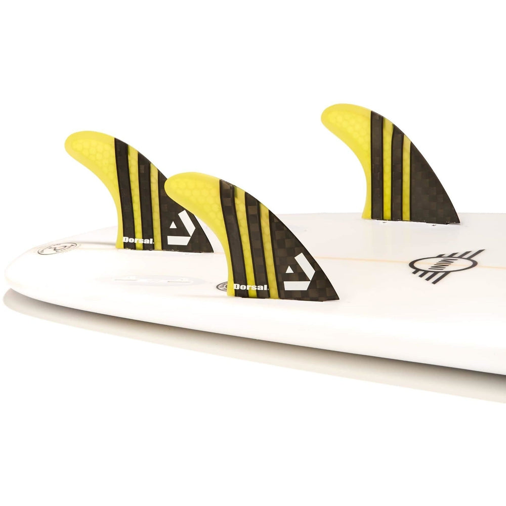 DORSAL Surfboard Fins Thruster 3 Set FCS Compatible