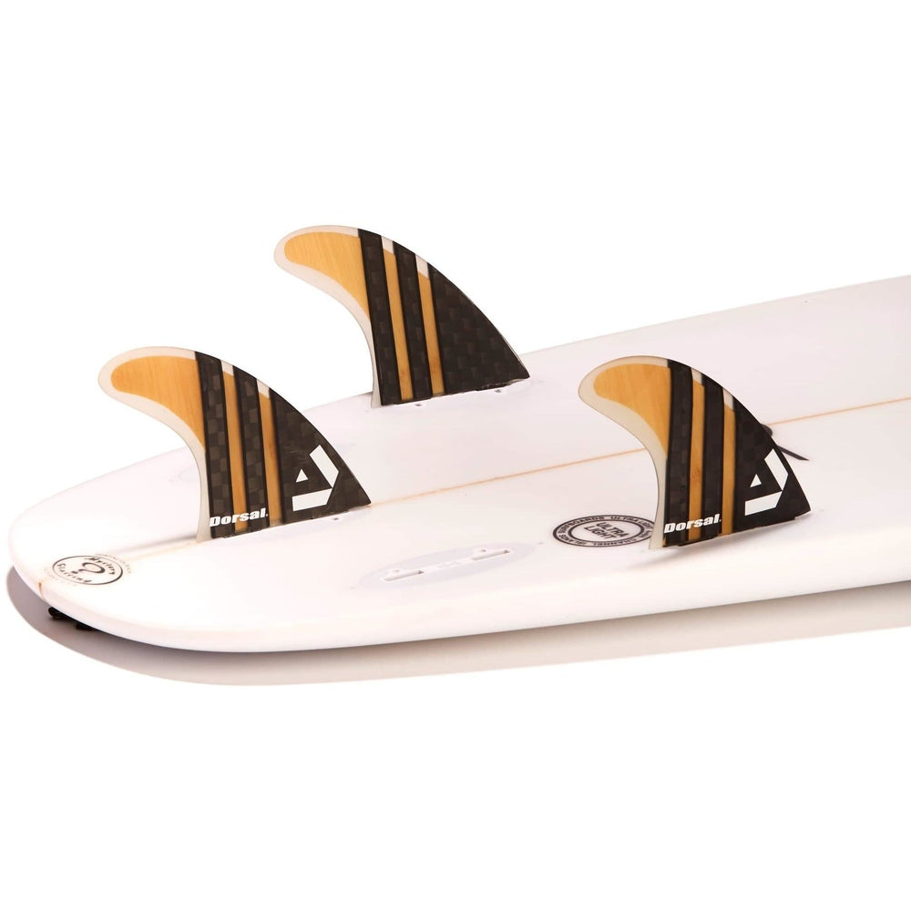 DORSAL Surfboard Fins Thruster 3 Set FCS Compatible