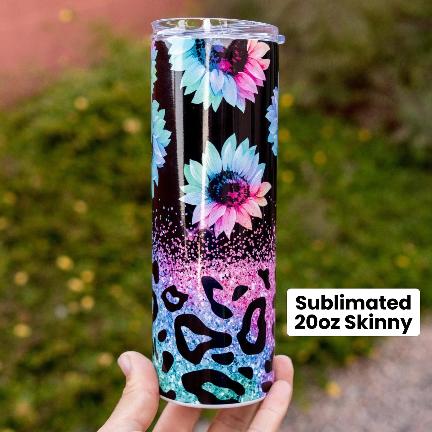 20oz Skinny Sublimation Tumbler