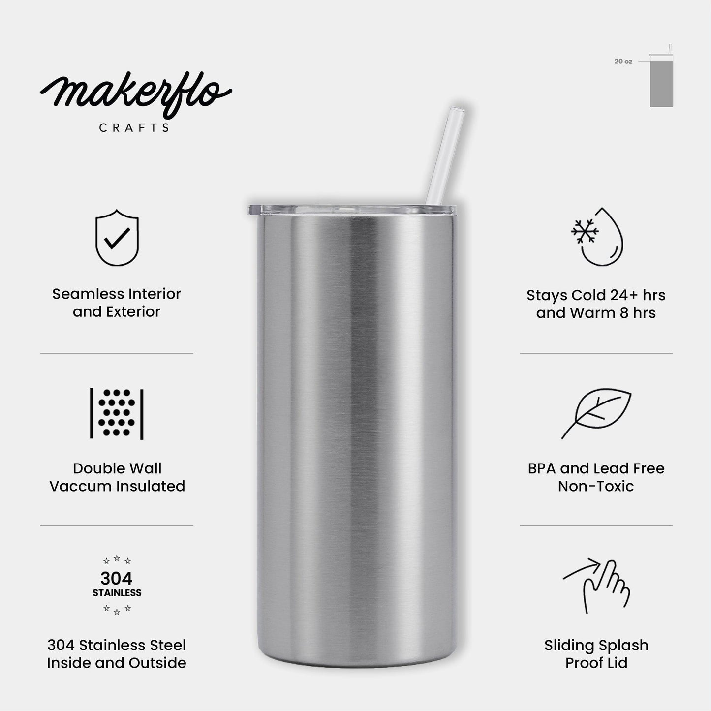 20oz Thick Tumbler