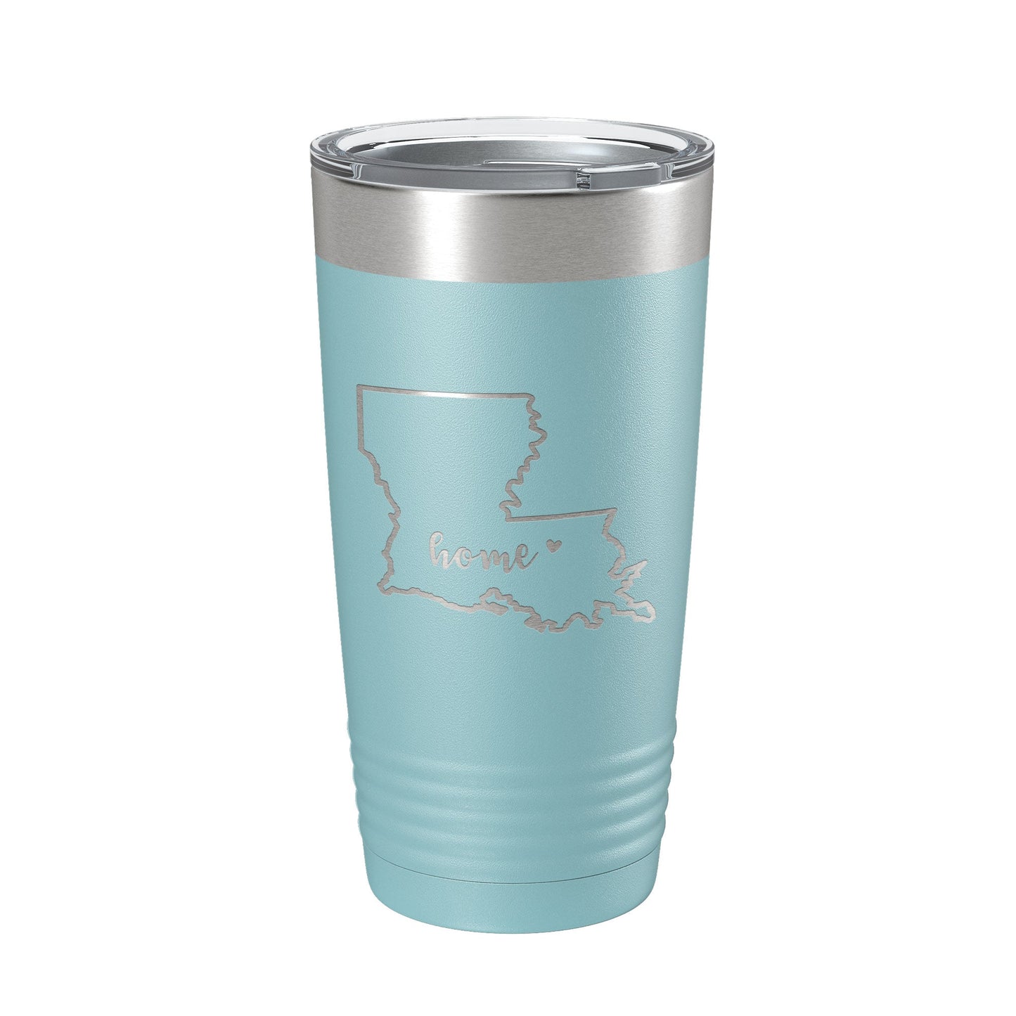 Louisiana Tumbler Home State Travel Mug Insulated Laser Engraved Map Coffee Cup 20 oz-13