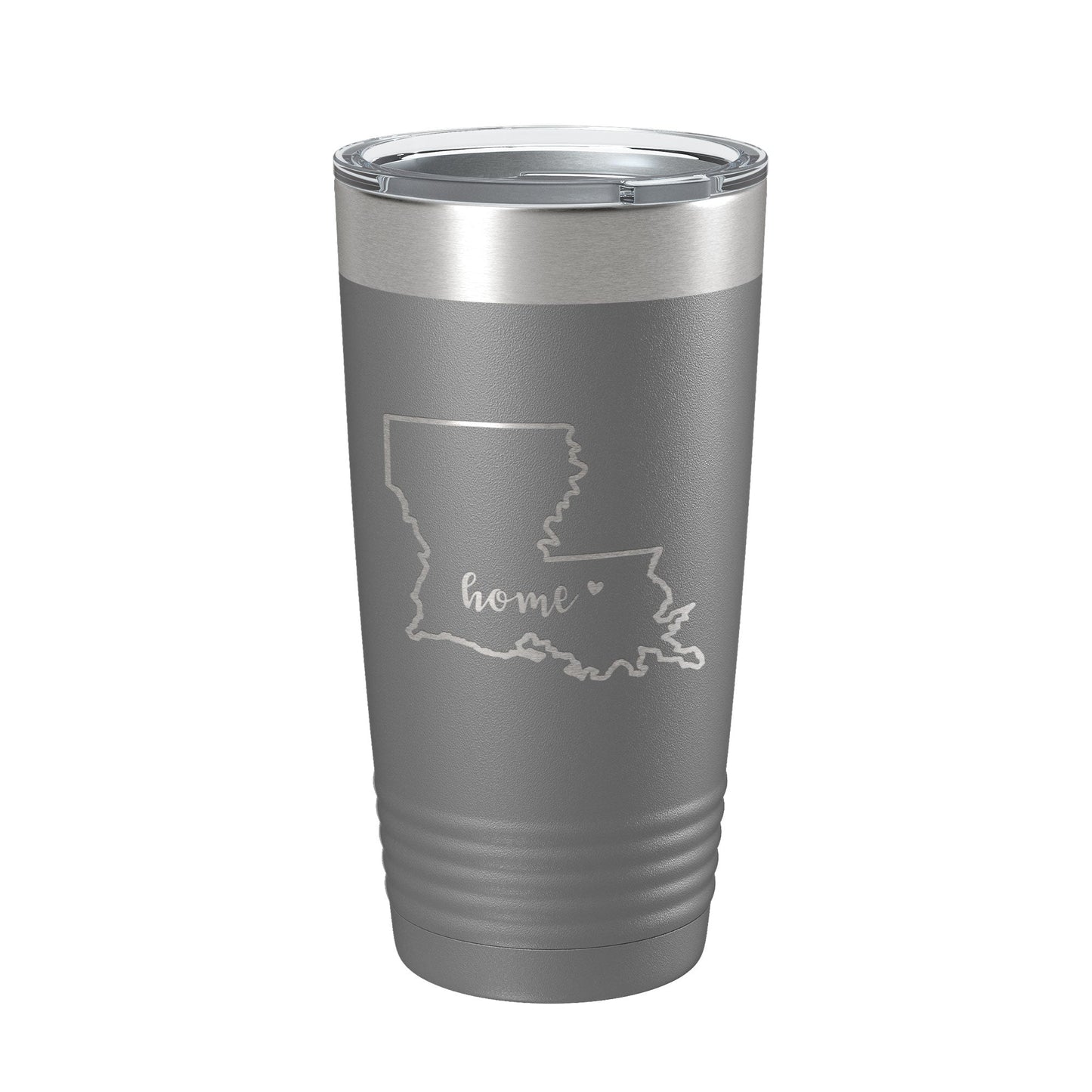 Louisiana Tumbler Home State Travel Mug Insulated Laser Engraved Map Coffee Cup 20 oz-16