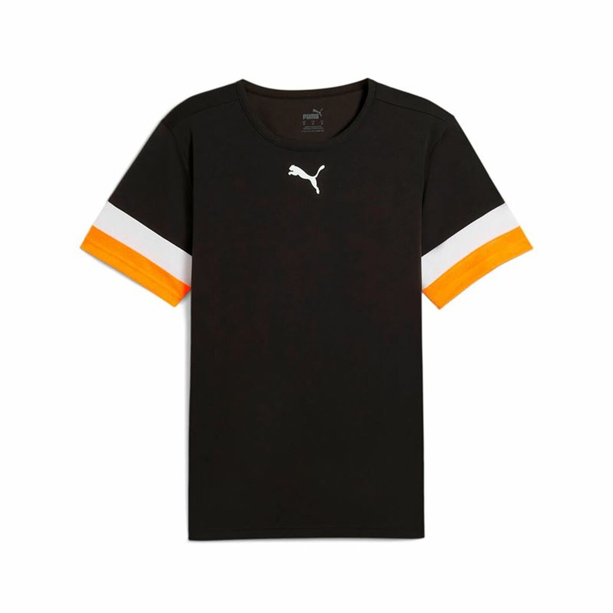 Men's Short-sleeved Football Shirt Puma Individualrise Jersey Black
