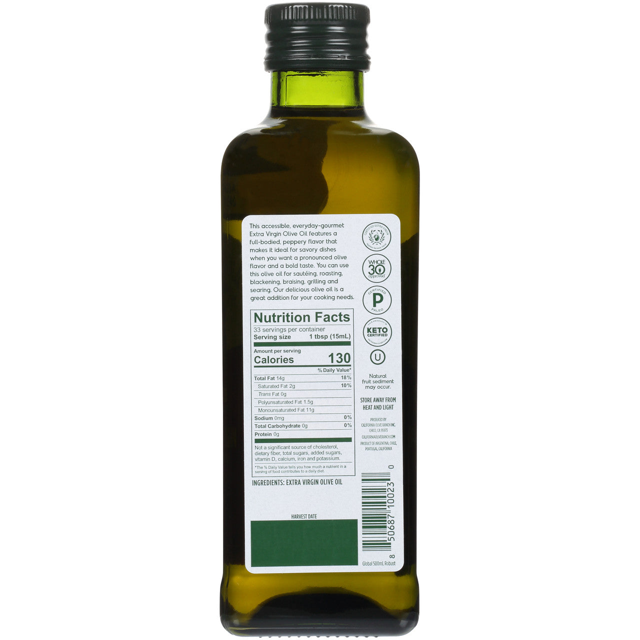 CA OLV ROBUST PPRY EVOO ( 6 X 16.9 OZ )