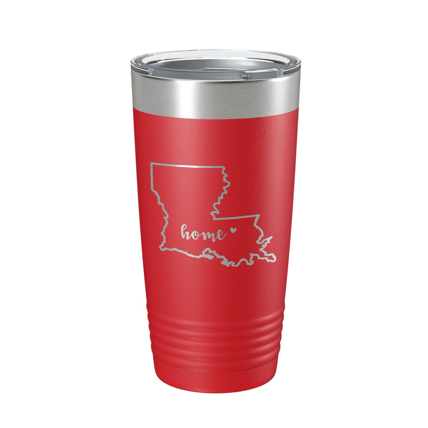 Louisiana Tumbler Home State Travel Mug Insulated Laser Engraved Map Coffee Cup 20 oz-10