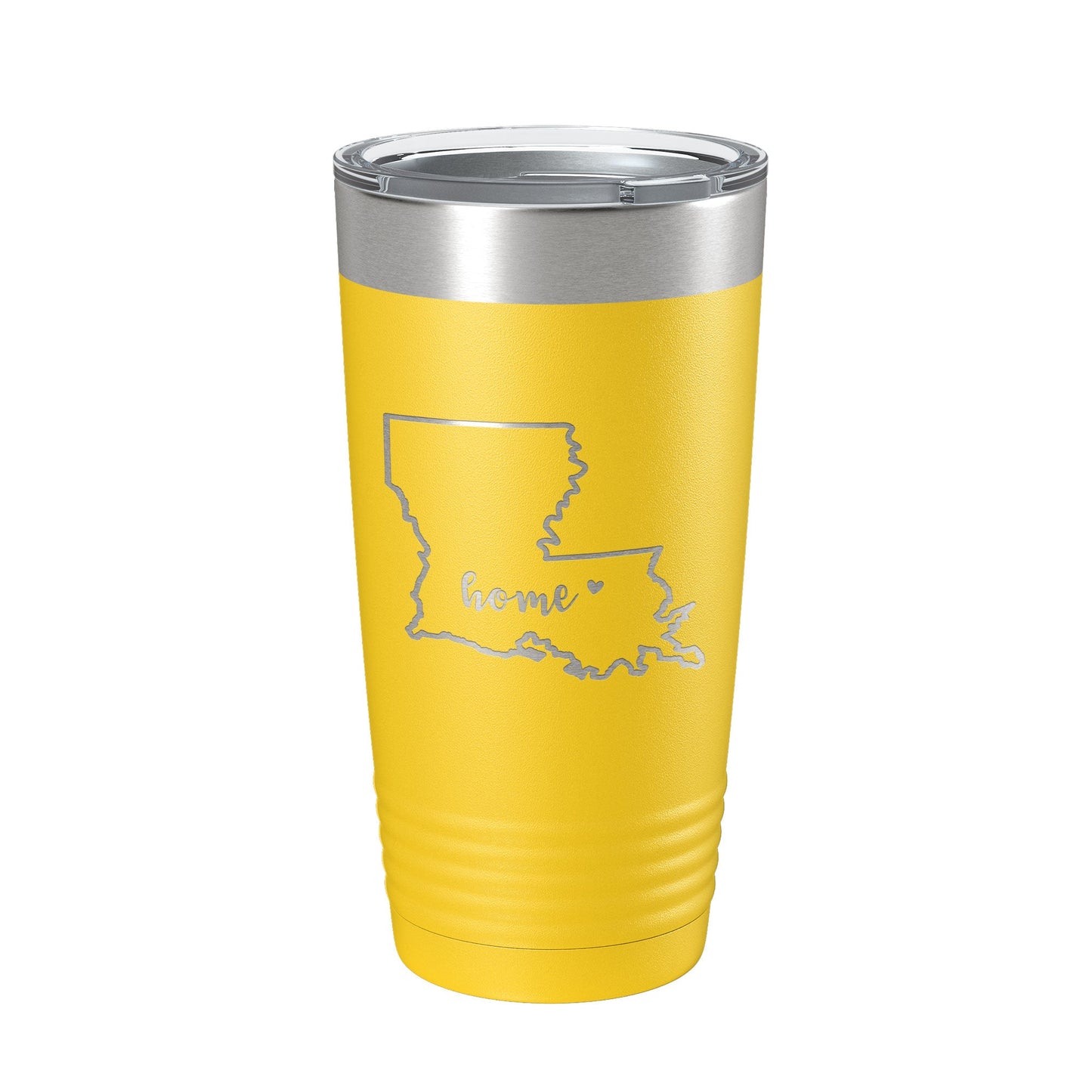Louisiana Tumbler Home State Travel Mug Insulated Laser Engraved Map Coffee Cup 20 oz-19