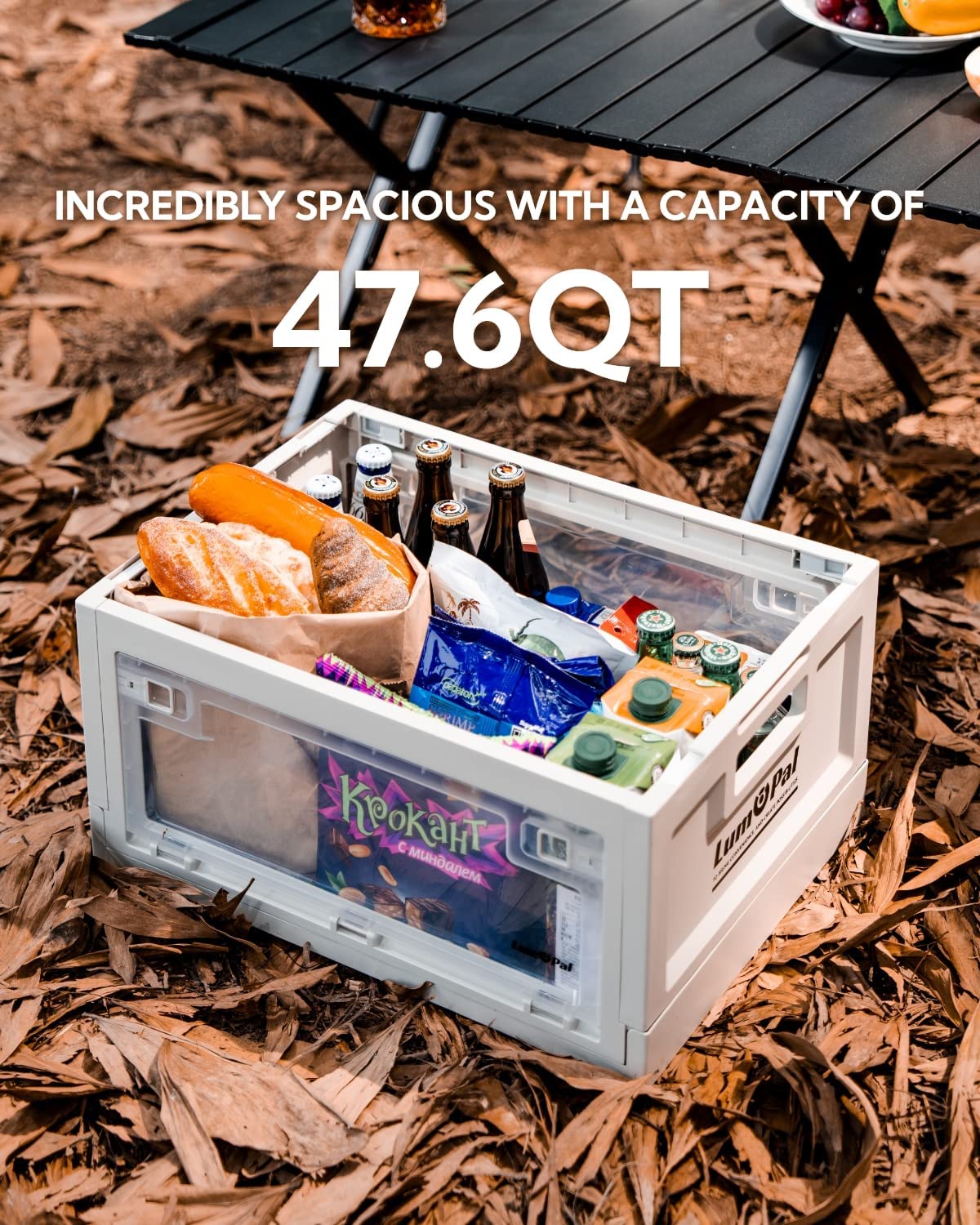 Lum box 47qt Storage Box