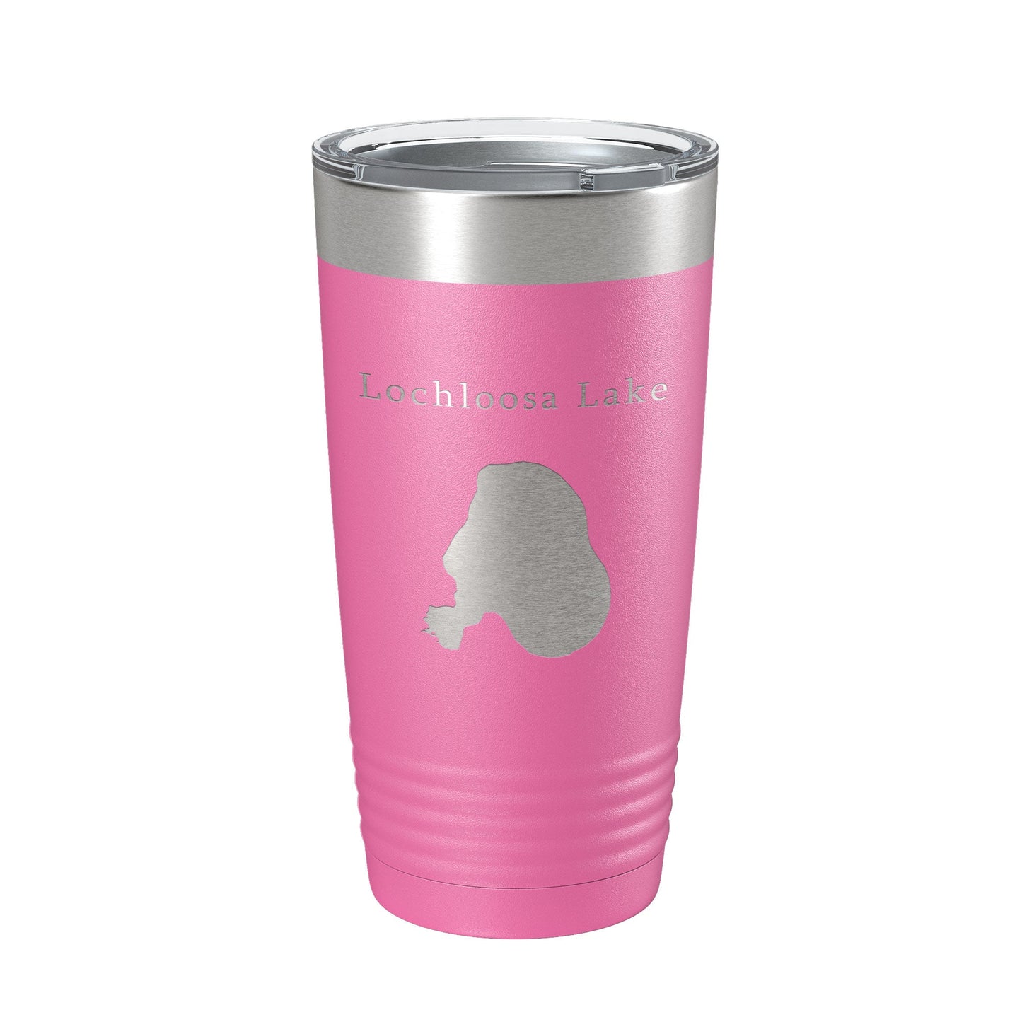 Lochloosa Lake Map Tumbler Travel Mug Insulated Laser Engraved Coffee Cup Florida 20 oz