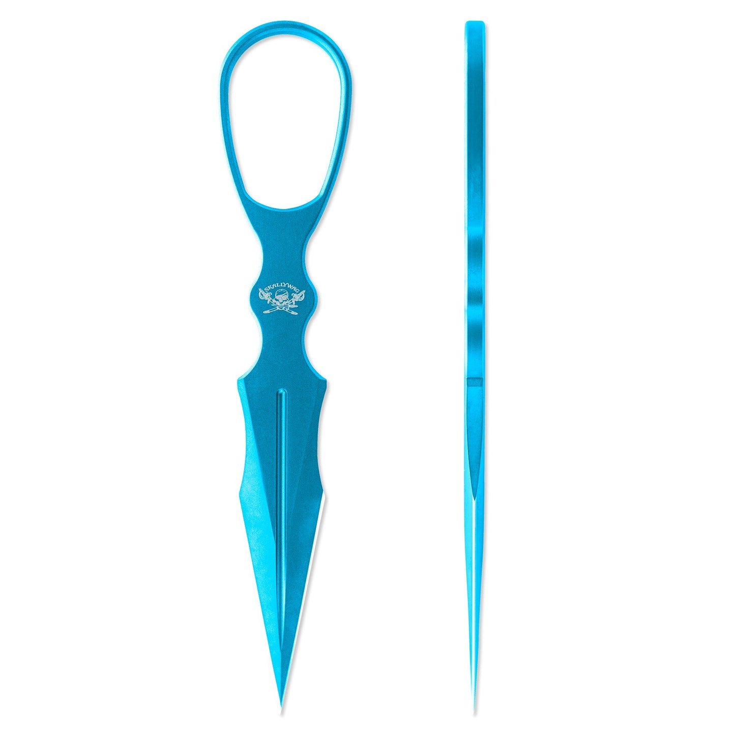 Skallywag Aluminum Dagger (Not Trainer) - Aqua