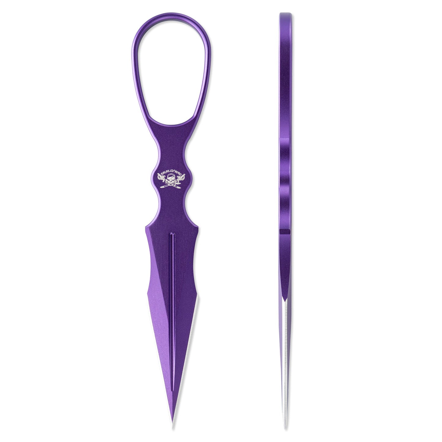 Skallywag Aluminum Dagger (Not Trainer) - Purple