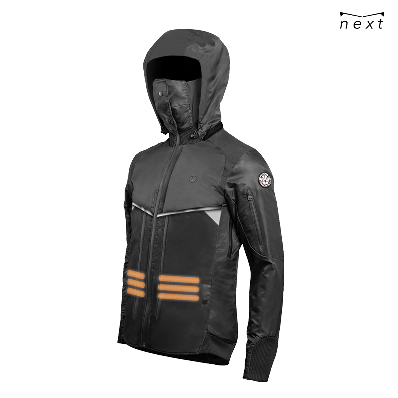 HOMI Next 2.0 Heated Jacket - Black / Navy / Green