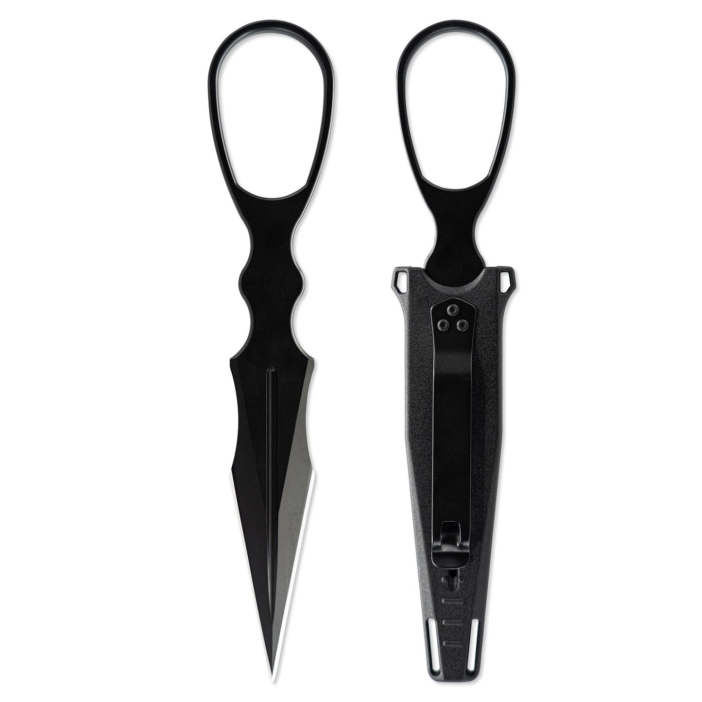 Skallywag Aluminum Dagger (Not Trainer) - Black