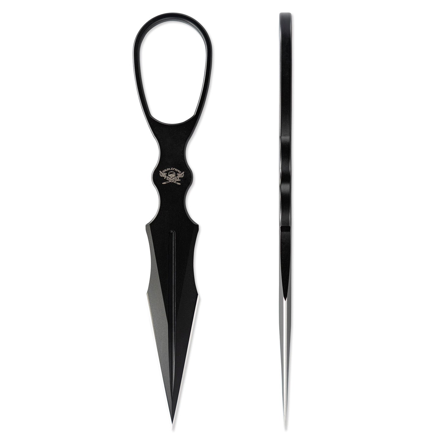 Skallywag Aluminum Dagger (Not Trainer) - Black