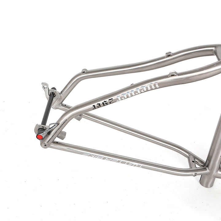 TWITTER WERNER Titanium Alloy MTB Frame – 29"/27.5", Lightweight, XC-Optimized, 142mm Thru axle+Lever