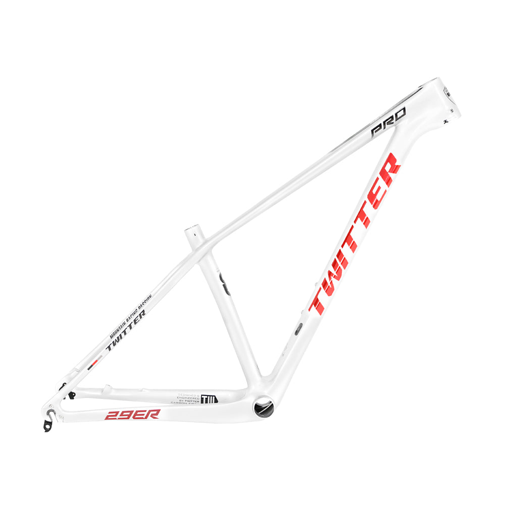 TWITTER LEOPARD Pro Carbon MTB Frame – T800, 29"/27.5", XC Racing, Gloss+UV Decals