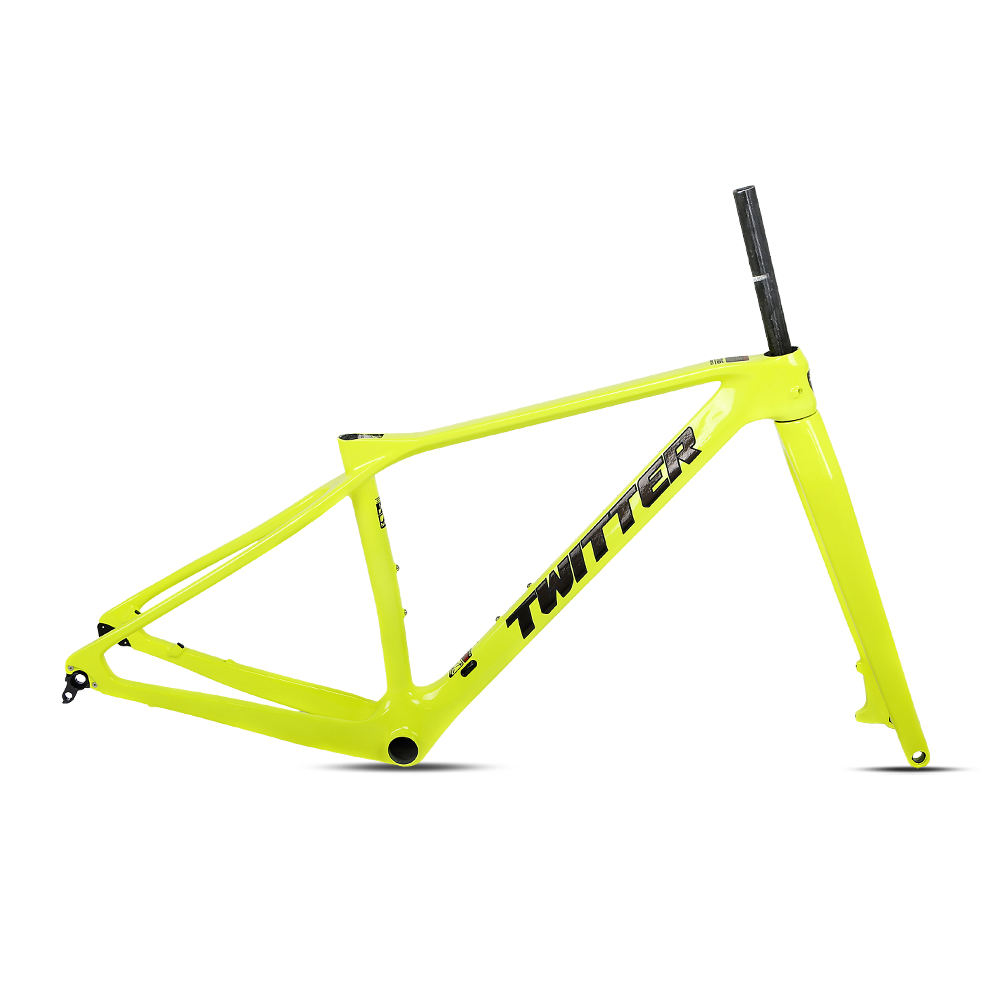 TWITTER M6 Carbon MTB Frame – T900 Mix, 29"/27.5", Strengthened XC, Thru axle +Lever