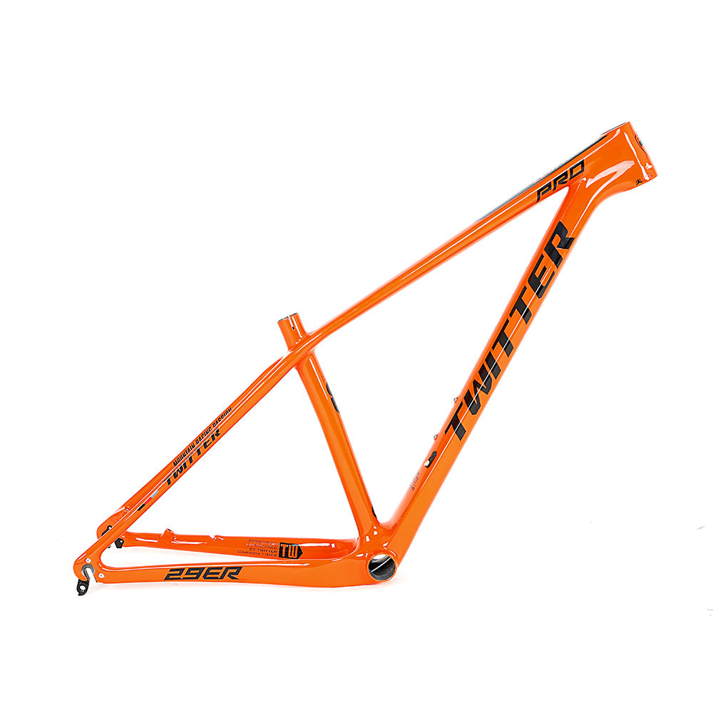 TWITTER LEOPARD Pro Carbon MTB Frame – T800, 29"/27.5", XC Racing, Gloss+UV Decals