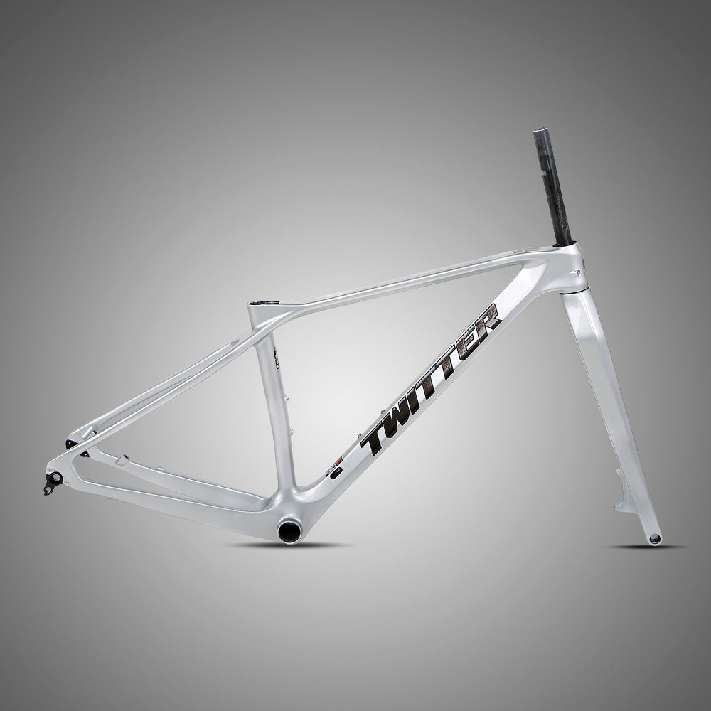 TWITTER M6 Carbon MTB Frame – T900 Mix, 29"/27.5", Strengthened XC, Thru axle +Lever