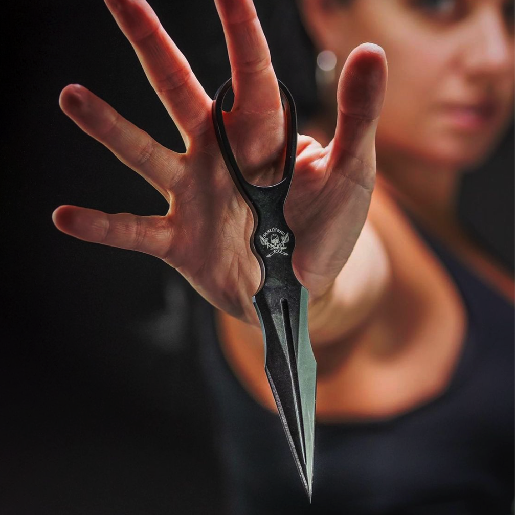 Skallywag Aluminum Dagger (Not Trainer) - Black