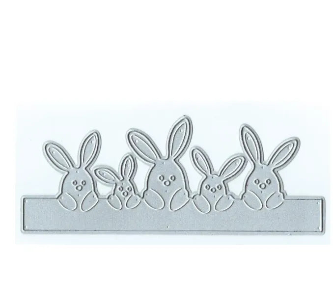Rabbits Cutting Dies Set F07M2-7-ZG396