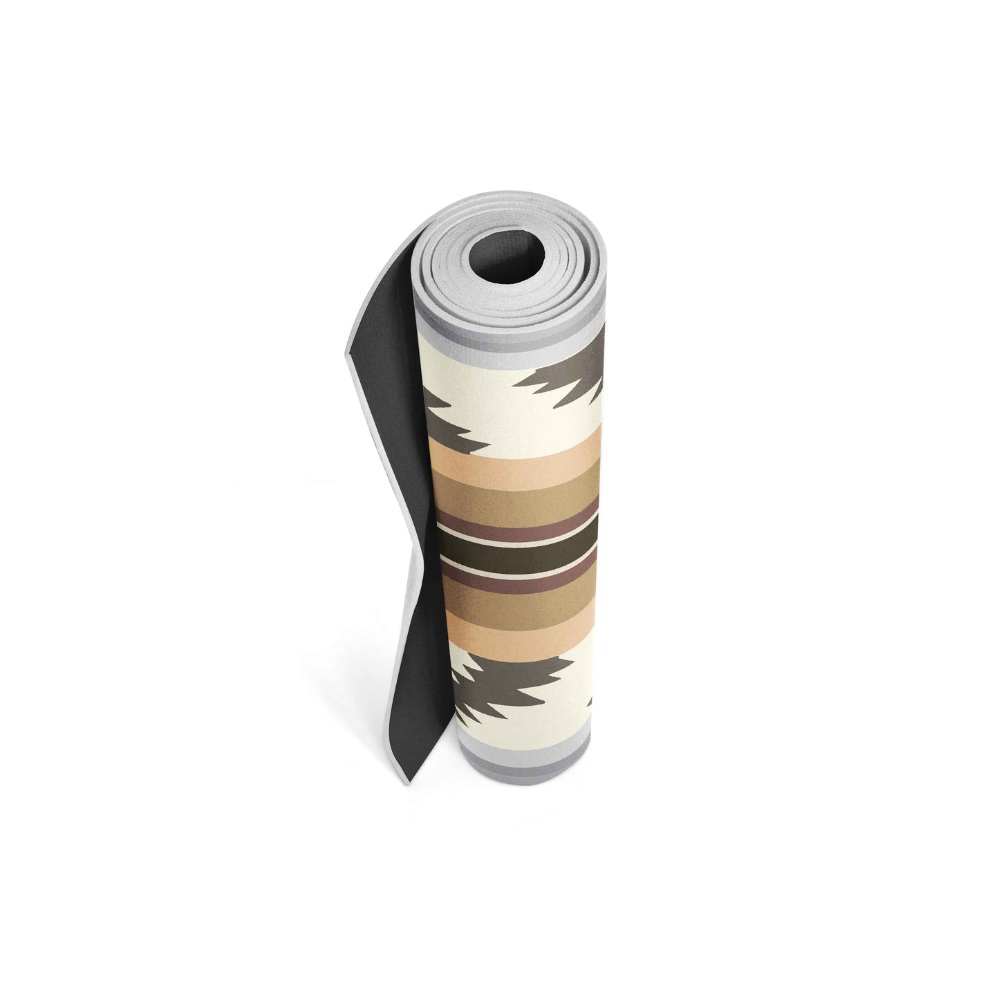 Bear Creek Sand Yoga Mat – 6 mm Extra Thick, Double-Sided Non-Slip, Eco-Friendly PER with Neutral Sand Tone Design | Yune Yoga