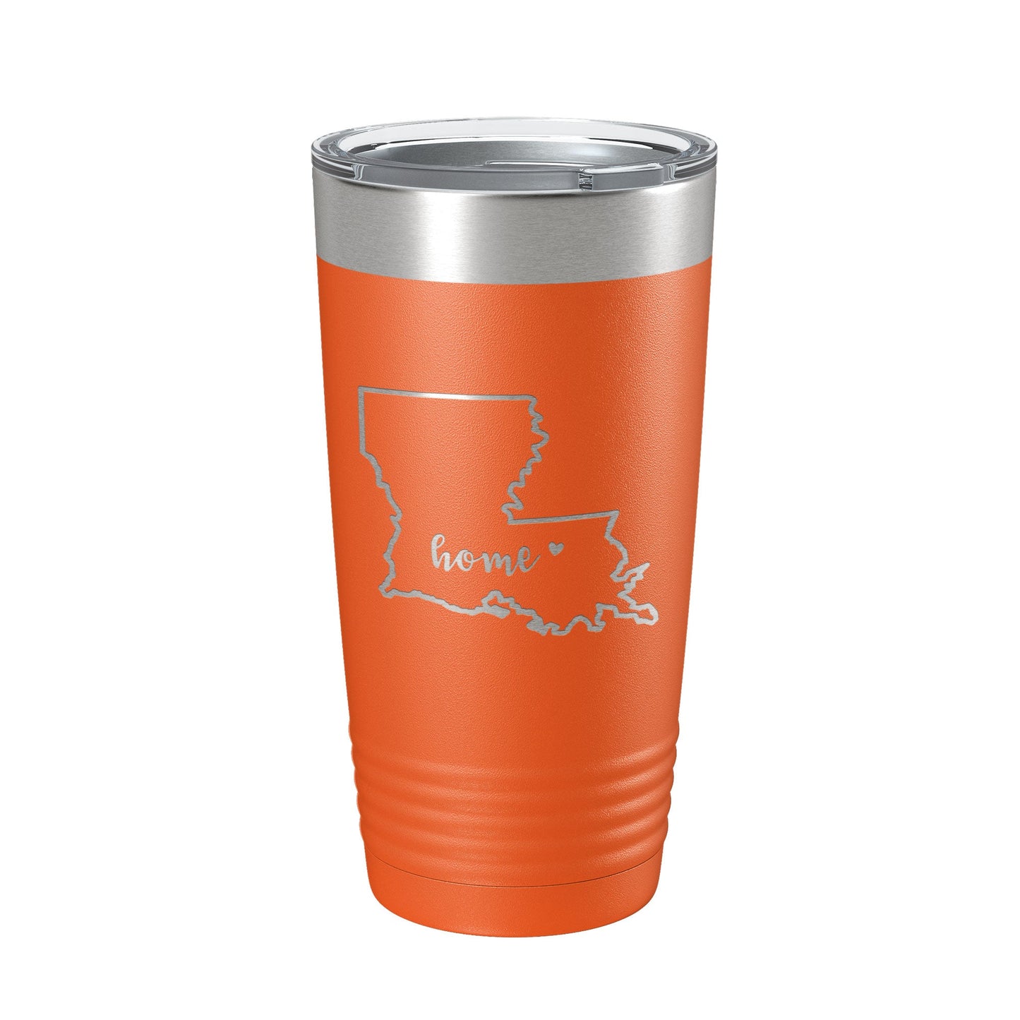 Louisiana Tumbler Home State Travel Mug Insulated Laser Engraved Map Coffee Cup 20 oz-17