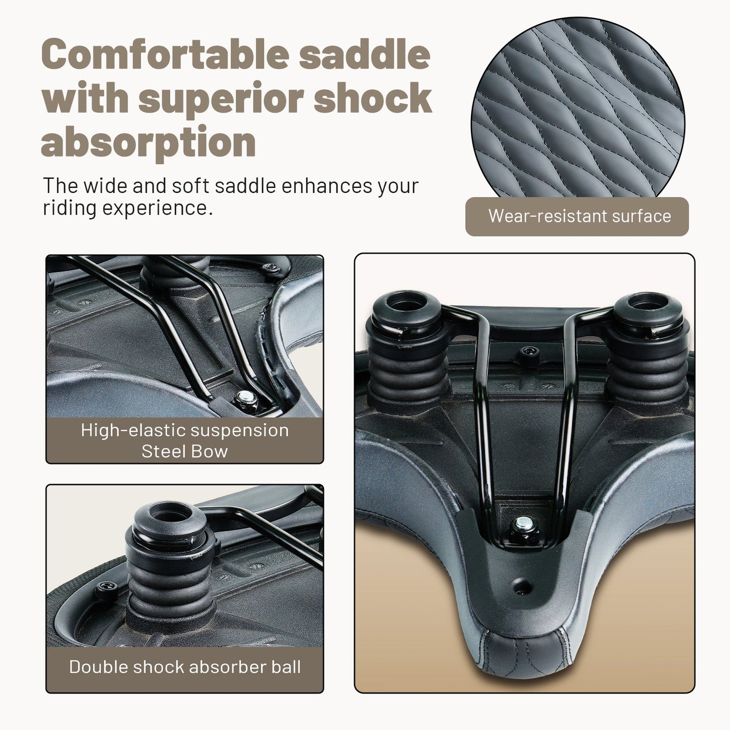 YS 9, YLG Oversized Bicycle Seat