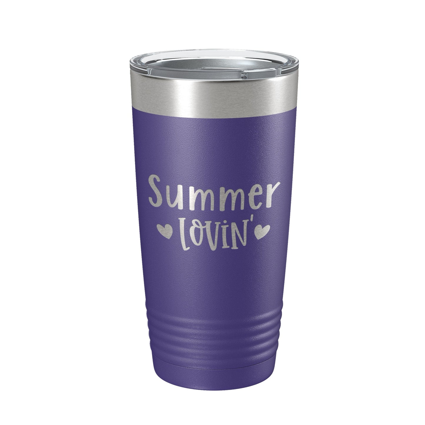 Summer Lovin' Tumbler Loving Travel Mug Insulated Laser Engraved Coffee Cup 20 oz
