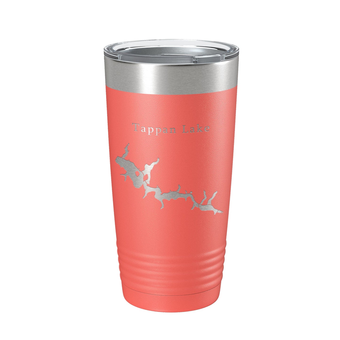 Tappan Lake Map Tumbler Travel Mug Insulated Laser Engraved Coffee Cup Ohio 20 oz