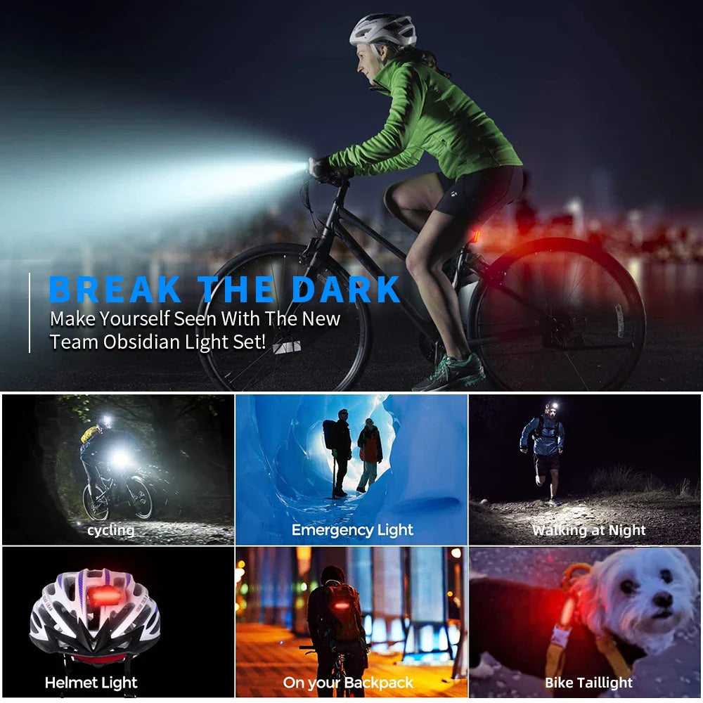 KX12D Pro Bicycle Light Set