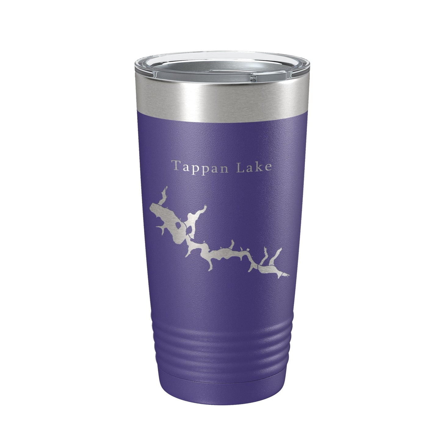Tappan Lake Map Tumbler Travel Mug Insulated Laser Engraved Coffee Cup Ohio 20 oz