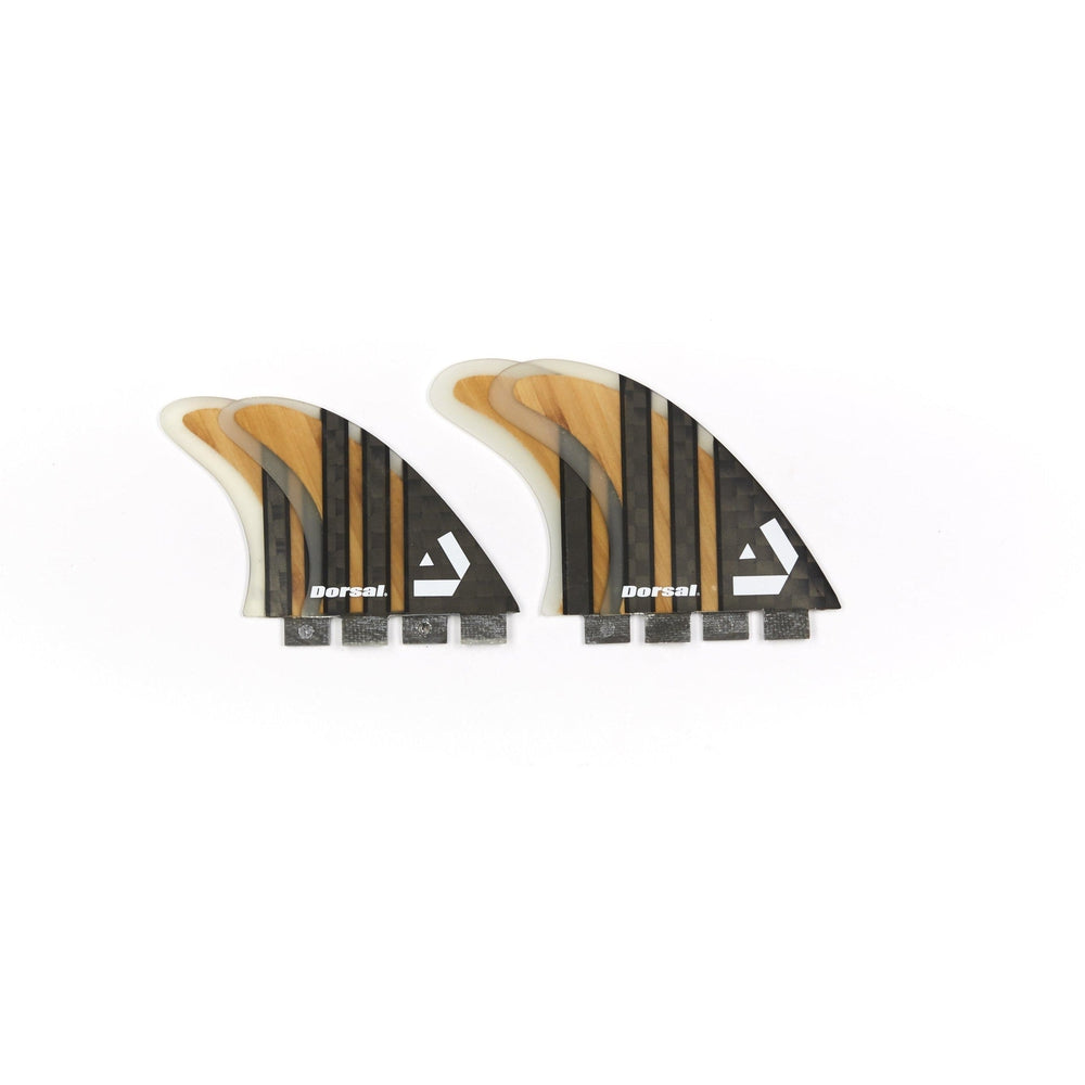 DORSAL Surfboard Fins Quad 4 Set FCS Compatible