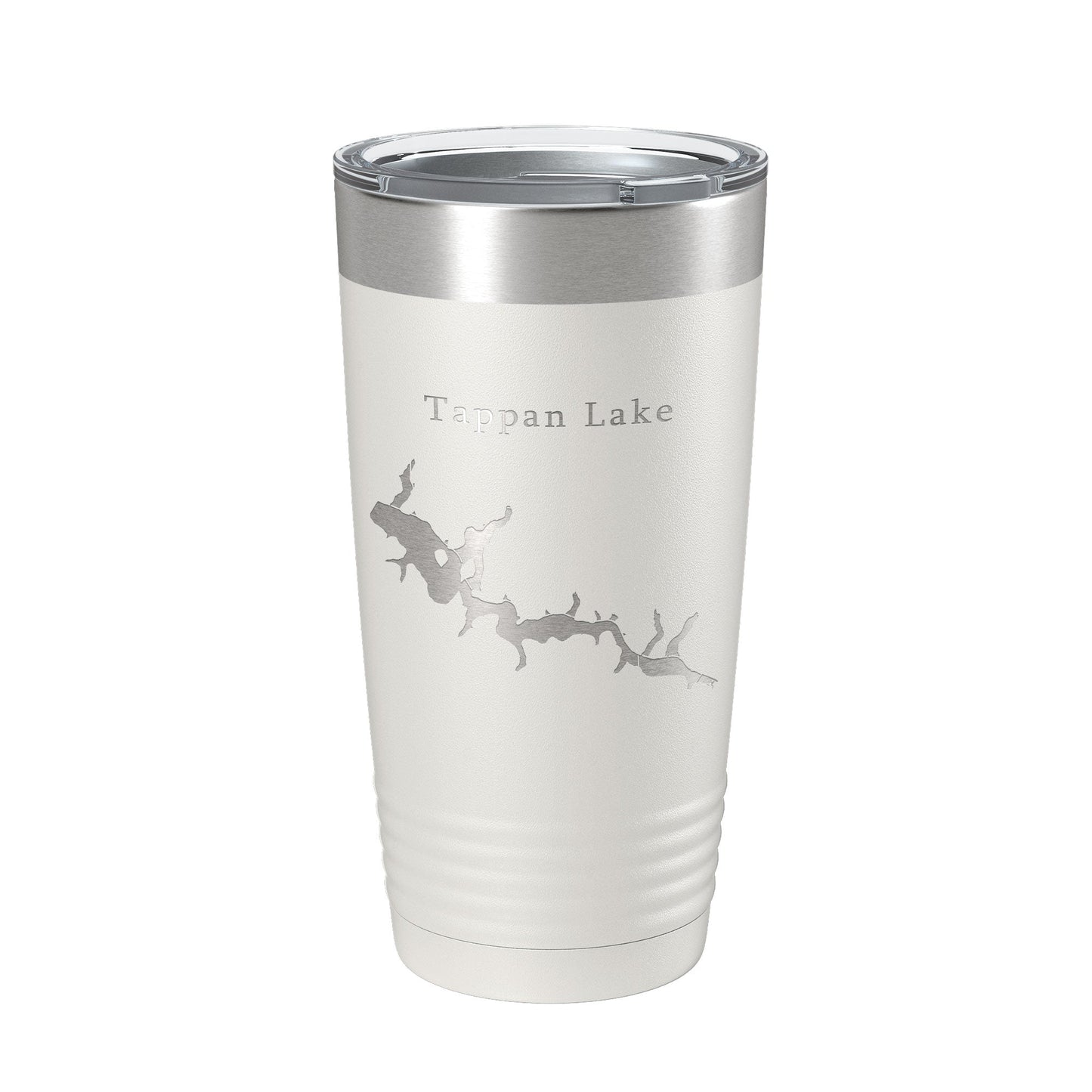 Tappan Lake Map Tumbler Travel Mug Insulated Laser Engraved Coffee Cup Ohio 20 oz