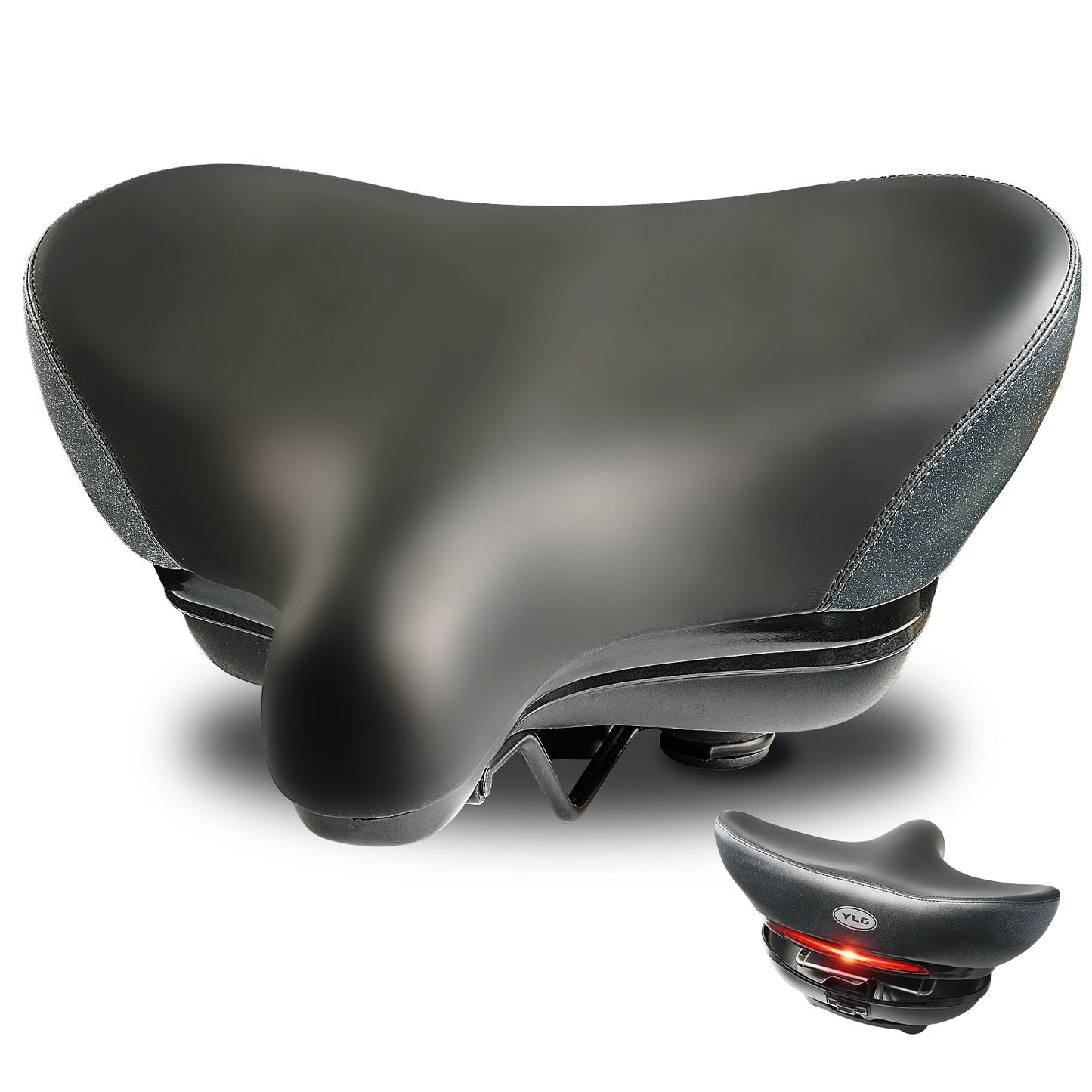 YSS 4, YLG Wide Electric Bike Saddle with Storage