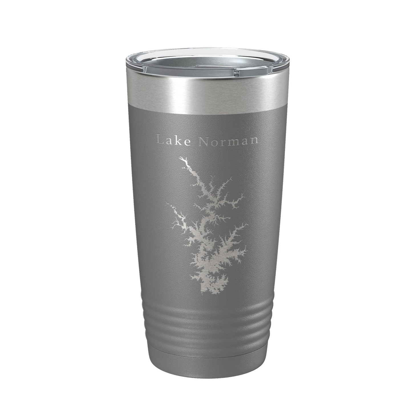 Lake Norman Map Tumbler Travel Mug Insulated Laser Engraved Coffee Cup North Carolina 20 oz