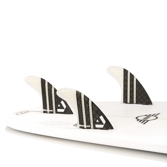 DORSAL Surfboard Fins Thruster 3 Set FCS Compatible