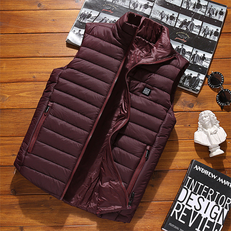 Lightweight Heated Golf Vest with Battery Pack