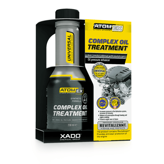 XADO Complex oil treatment - anti-smoke oil treatment - EXPIRED