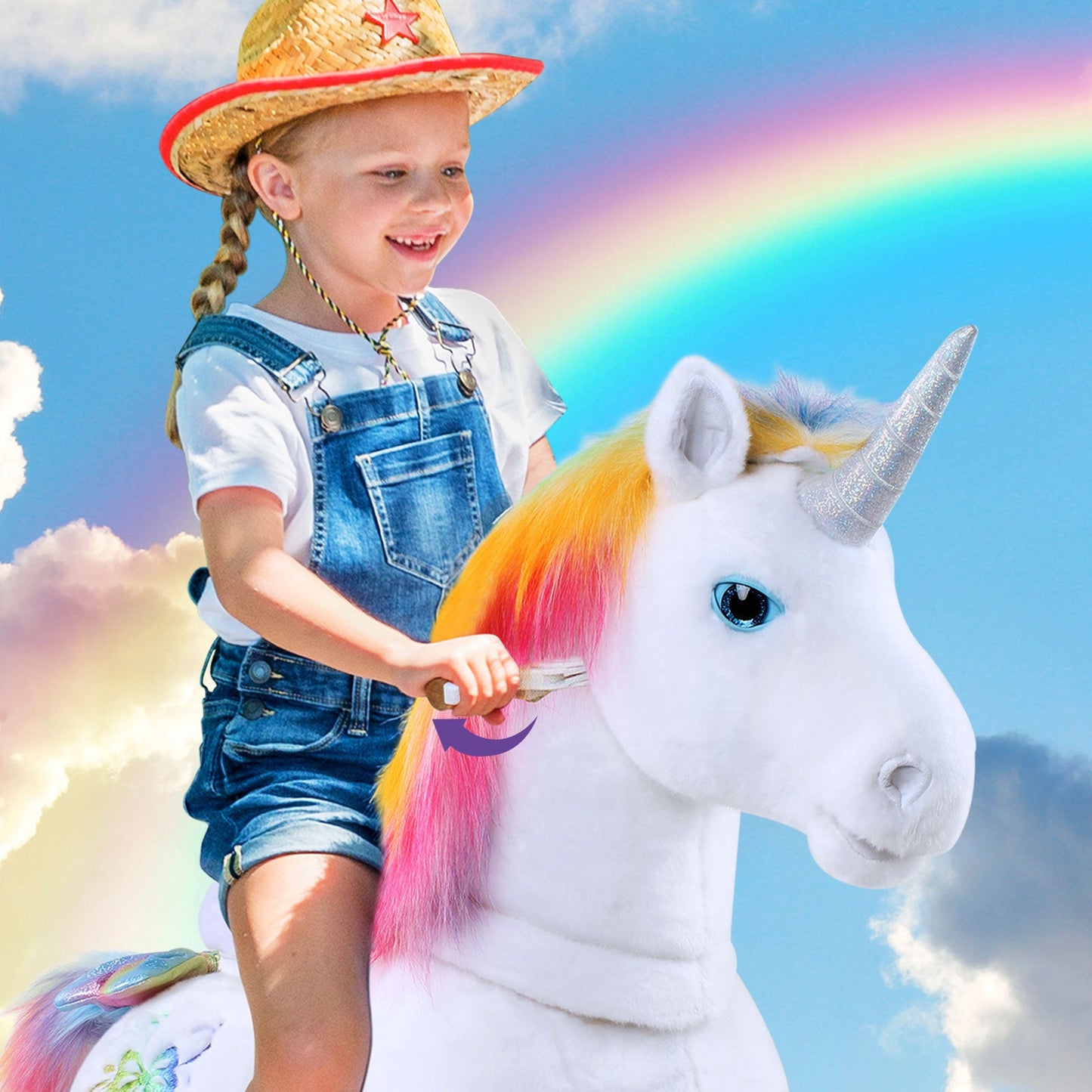 Model X Ride on Pony