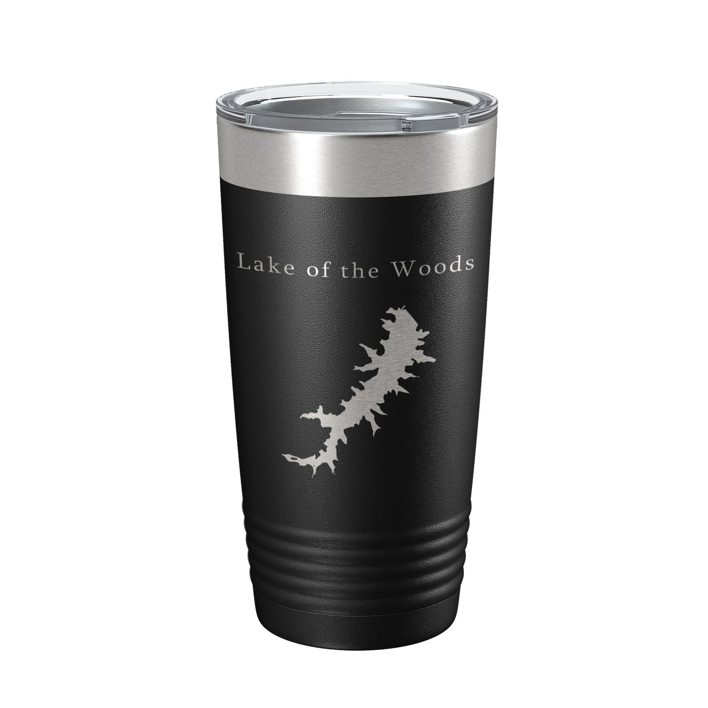Lake of the Woods Map Tumbler Travel Mug Insulated Laser Engraved Coffee Cup Virginia 20 oz