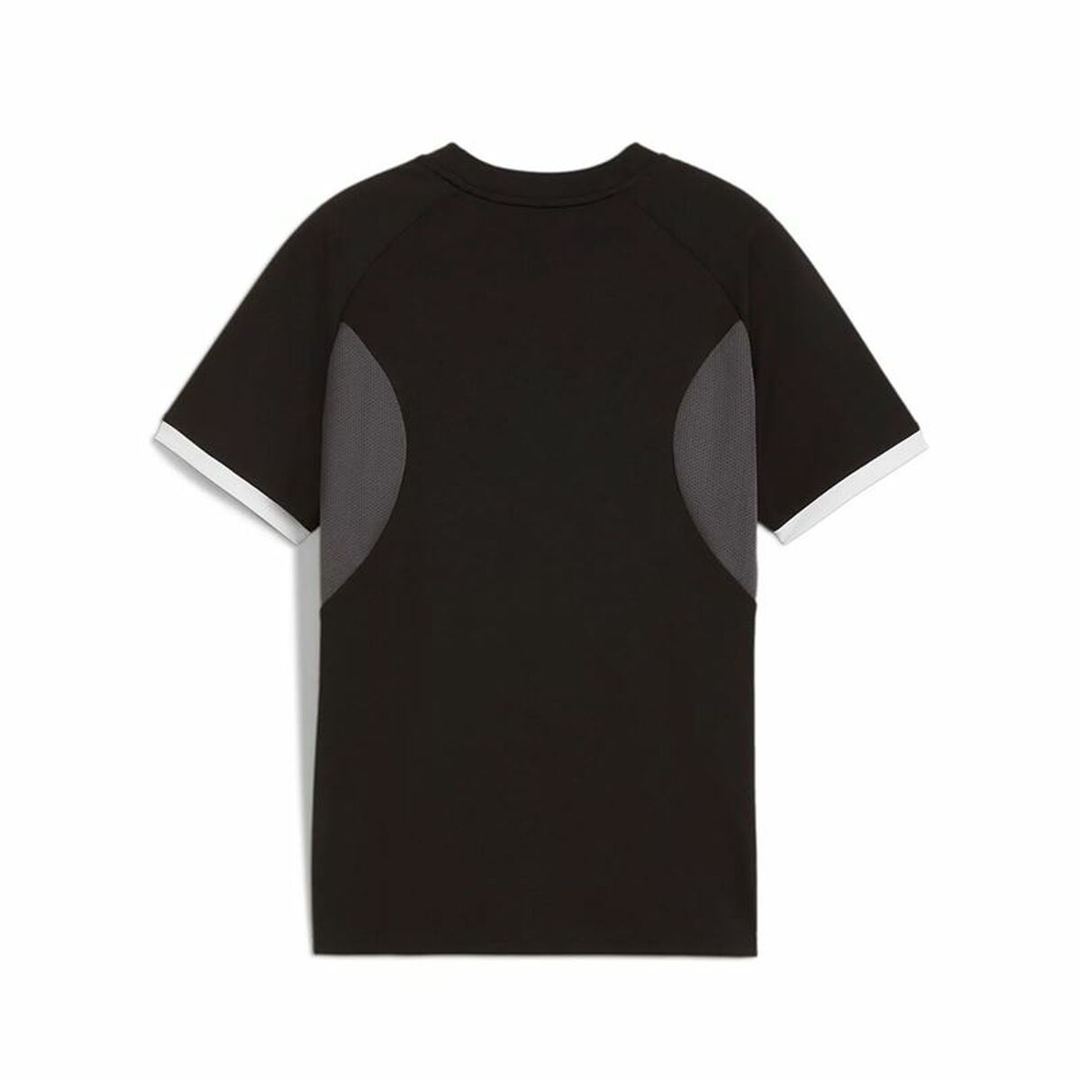 Children's Short Sleeved Football Shirt Puma Individualliga Black