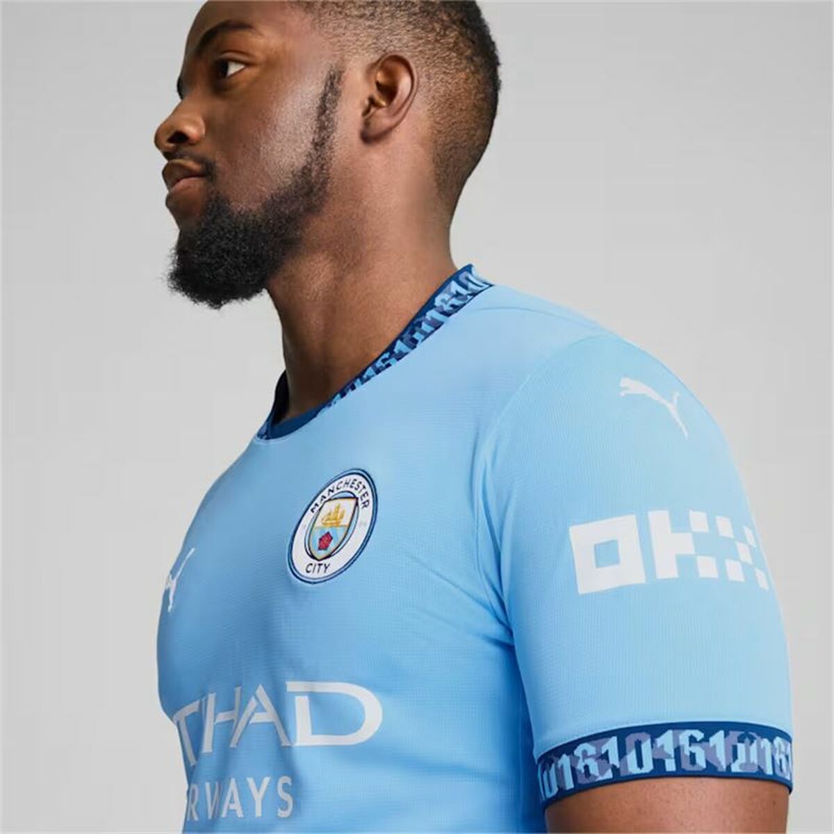 Men's Short-sleeved Football Shirt Puma Manchester City 24/25 1ª