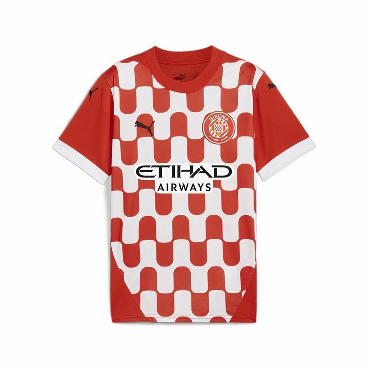 Children's Short Sleeved Football Shirt Puma Girona 24/25 Home Replica Infantil