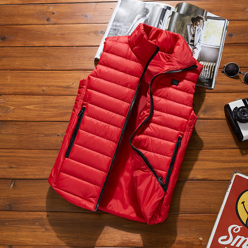 Lightweight Heated Golf Vest with Battery Pack