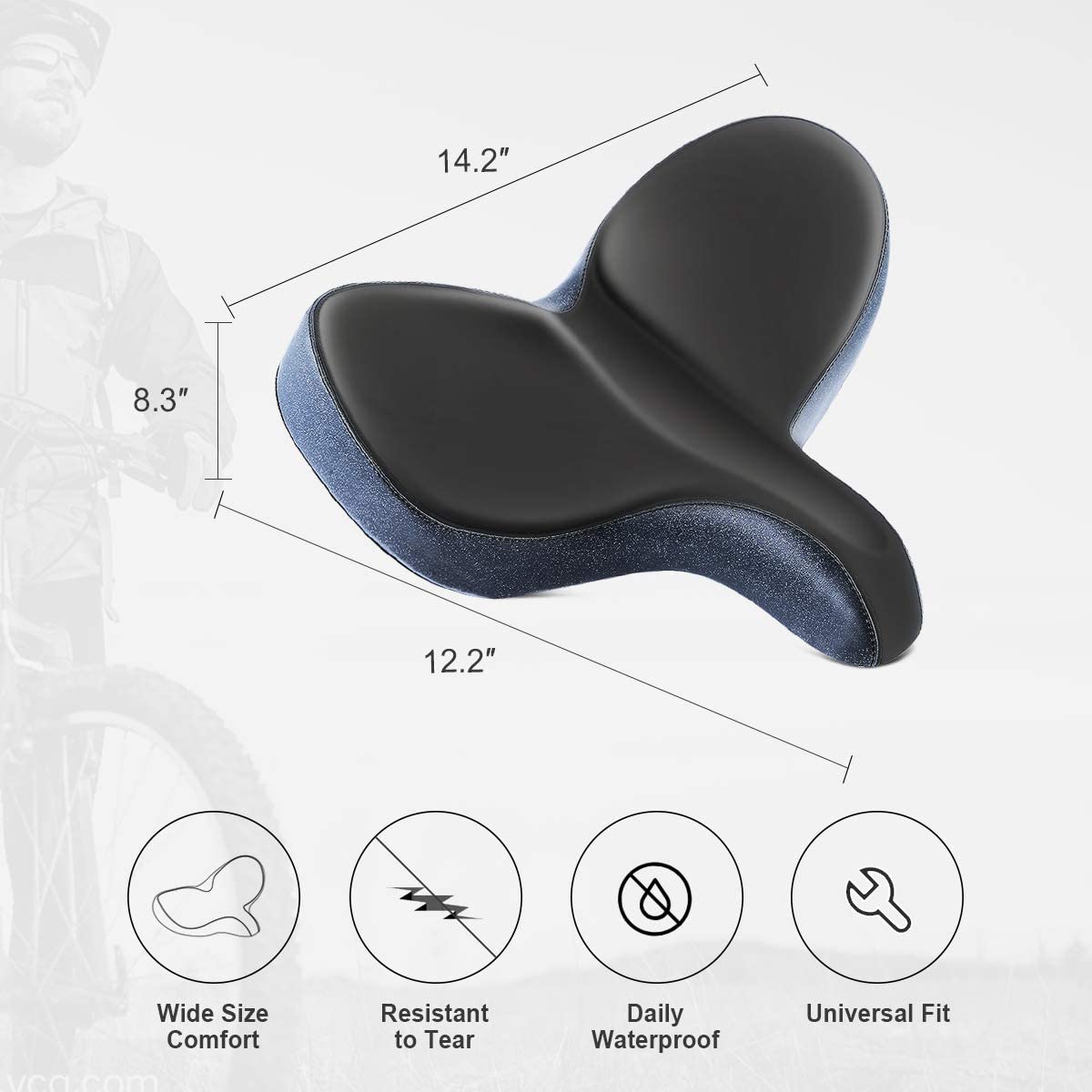 YS 3 Plus, YLG Super Wide Plus Bike Seat