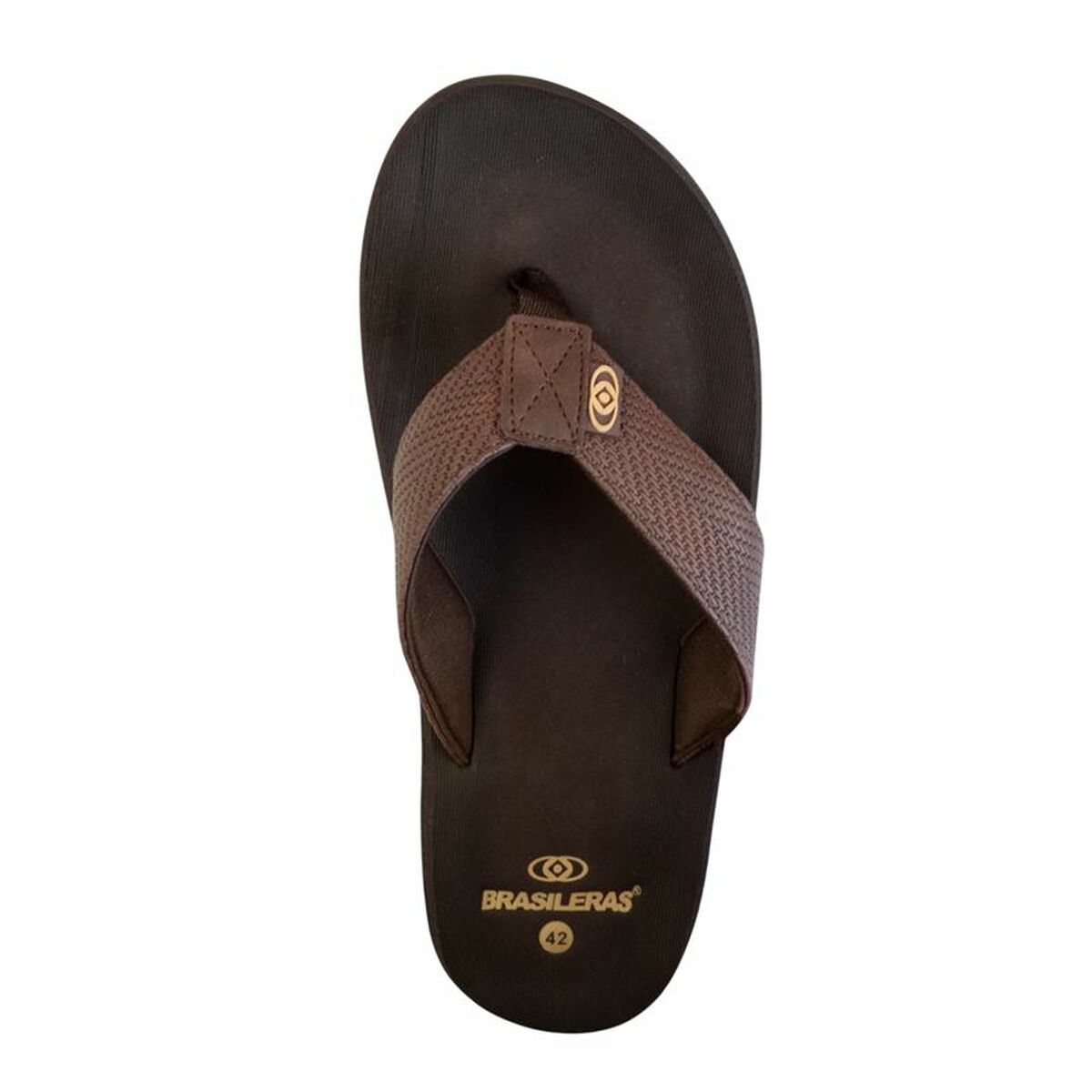 Men's Flip Flops Brasileras Puff Brown