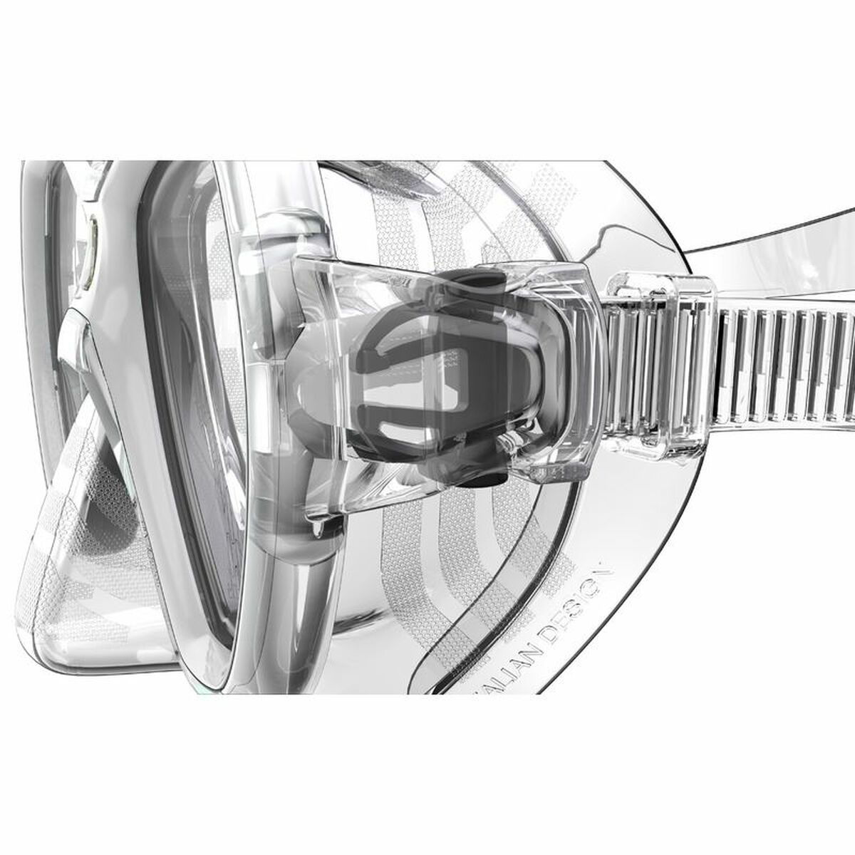 Diving mask Seac Elba White