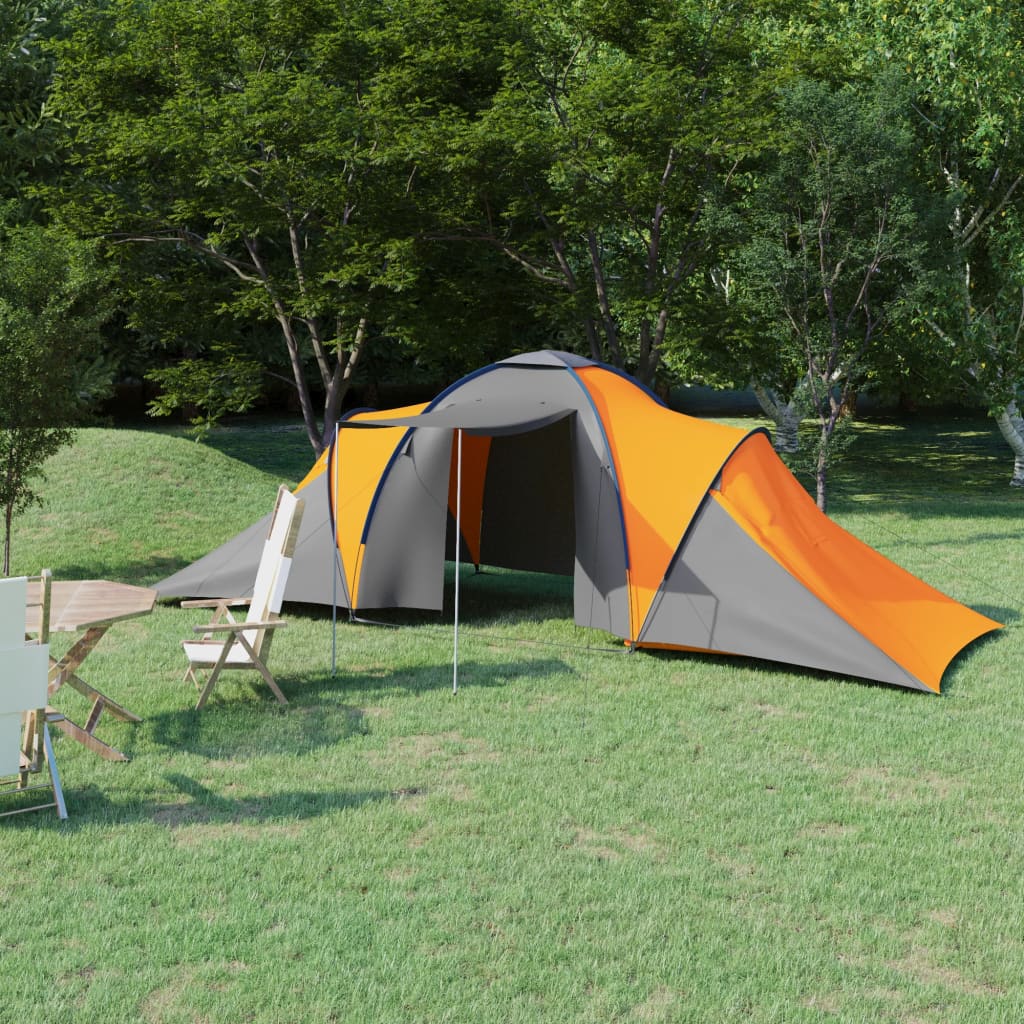 vidaXL Camping Tent Pop up Backpacking Tent Family Tent for Outdoor Hiking