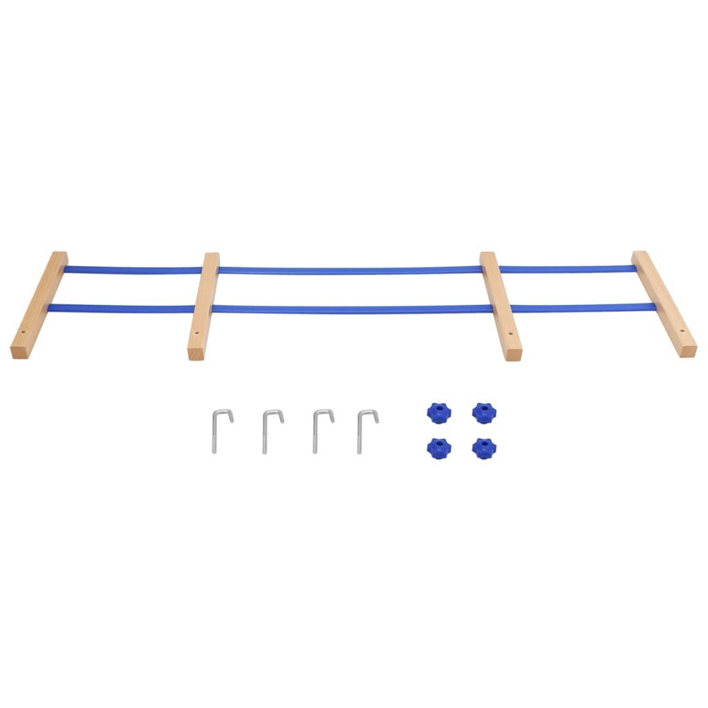 vidaXL Backrest for Snow Sledge Removable Backrest for Toboggan Wooden Sledge