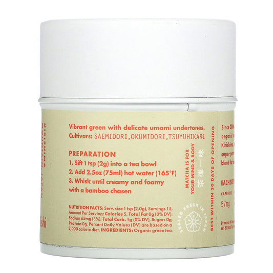 OG2 RISHI CRMNL MATCHA ( 6 X 1.05 OZ   )